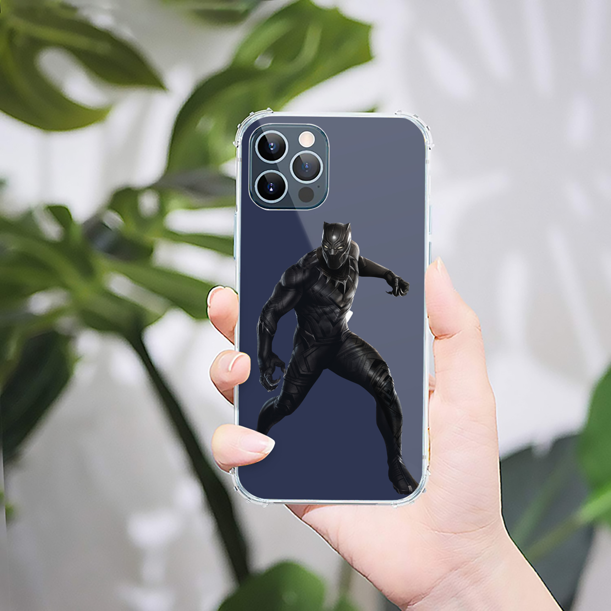 （画像用） アベンジャーズ The Avengers 【iPhone 12シリーズ対応】透明スマホケース（クリアソフトケース）